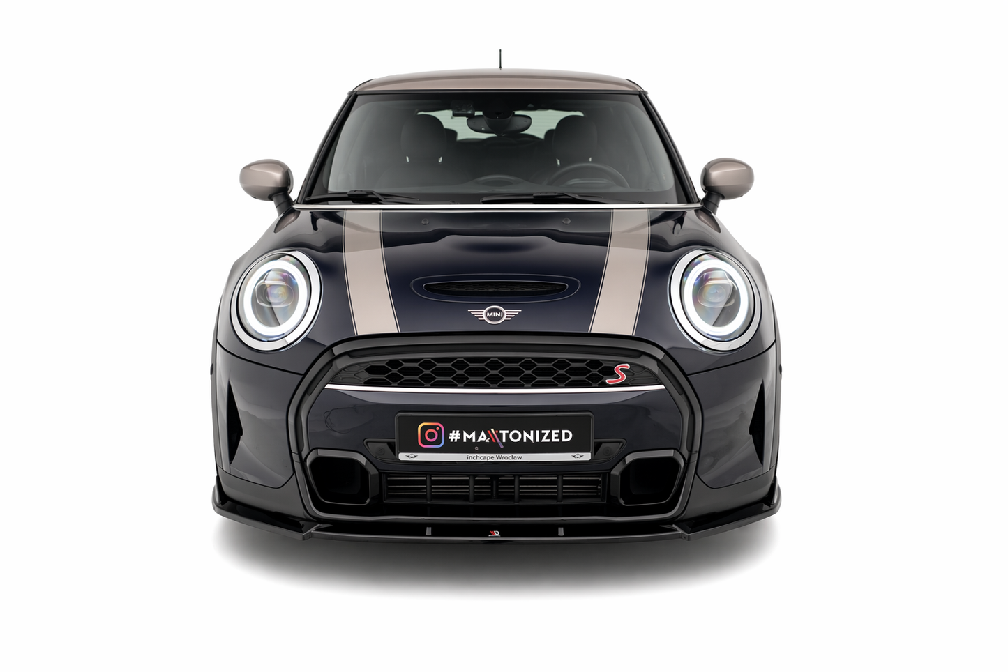 💫ART.9523 Splitter Anteriore V.2 Mini Cooper S F56 restyling💫
