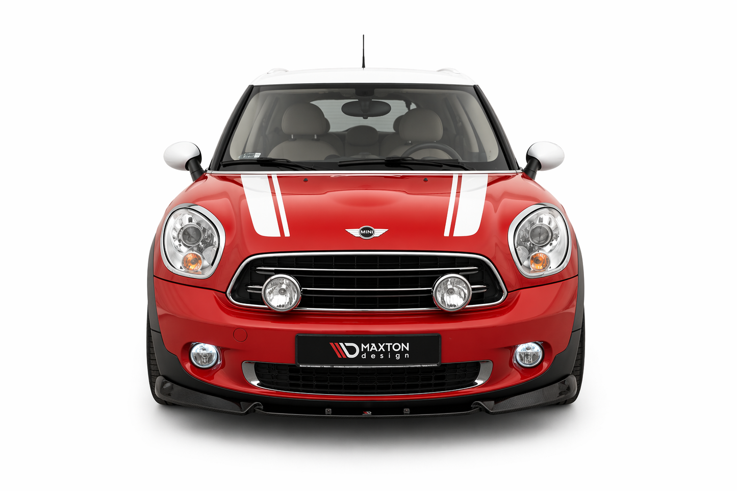 💫ART.9518 Splitter Nero Lucido per Mini Cooper Countryman R60 Facelift💫