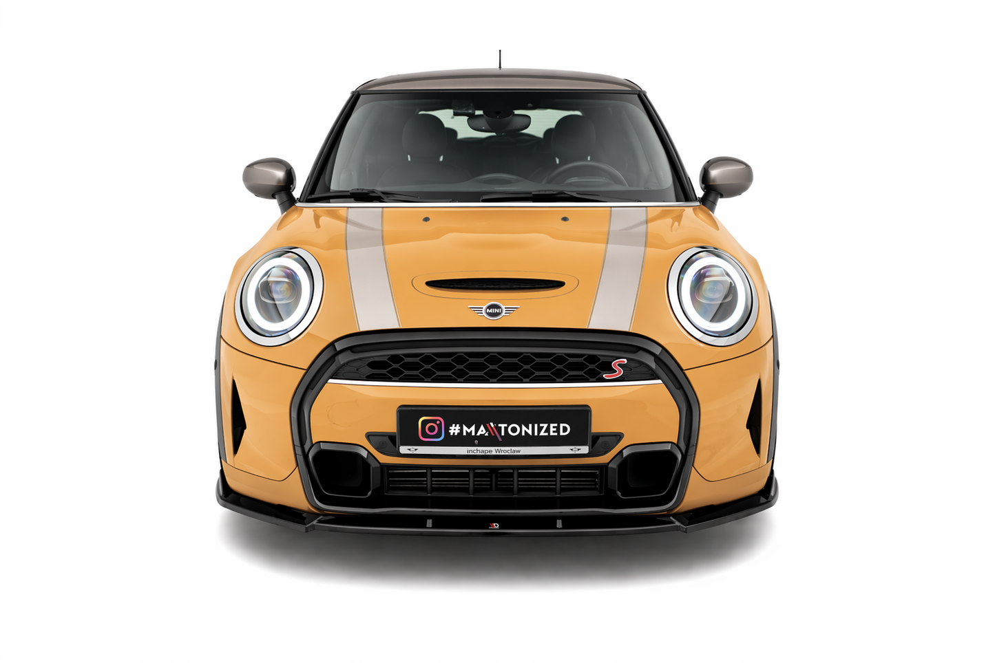 💫ART.9523 Splitter Anteriore V.2 Mini Cooper S F56 restyling💫