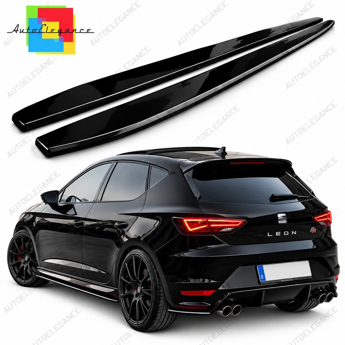 BODYKIT E36 + COUPE REAR LIGHTS WITH WHITE INDICATOR