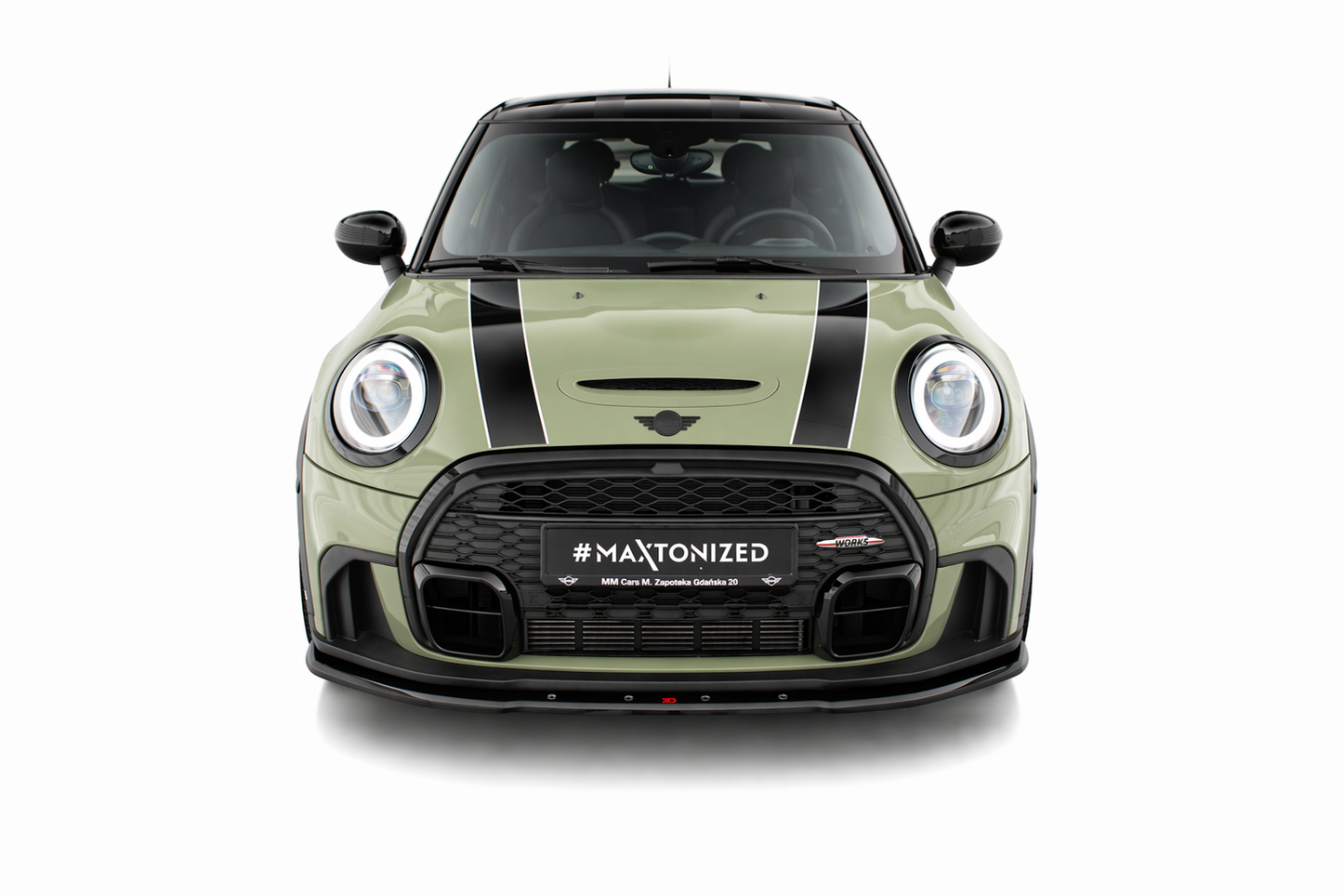 💫ART.9520 Splitter Anteriore V.1 per Mini Cooper S John Cooper Works F56💫