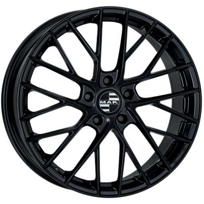 ALLOY WHEEL RIMS 19" 20" Suitable for AUDI A3 MAK MONACO MATT BLACK 