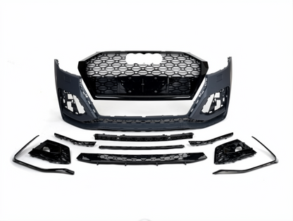 💕 Paraurti Anteriore Adatto per Audi Q5 SQ5 20-25 Sportivo Rennsport Nero 💕