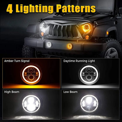 💥FARI ANTERIORE ADATTO PER Jeep Wrangler JK TJ LJ💥