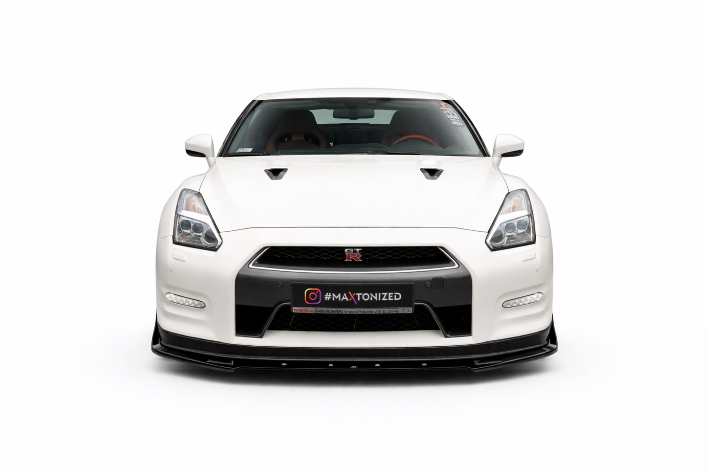 💫ART.9323 Splitter Anteriore + Flaps per Nissan GTR R35 Facelift 2011-2016💫