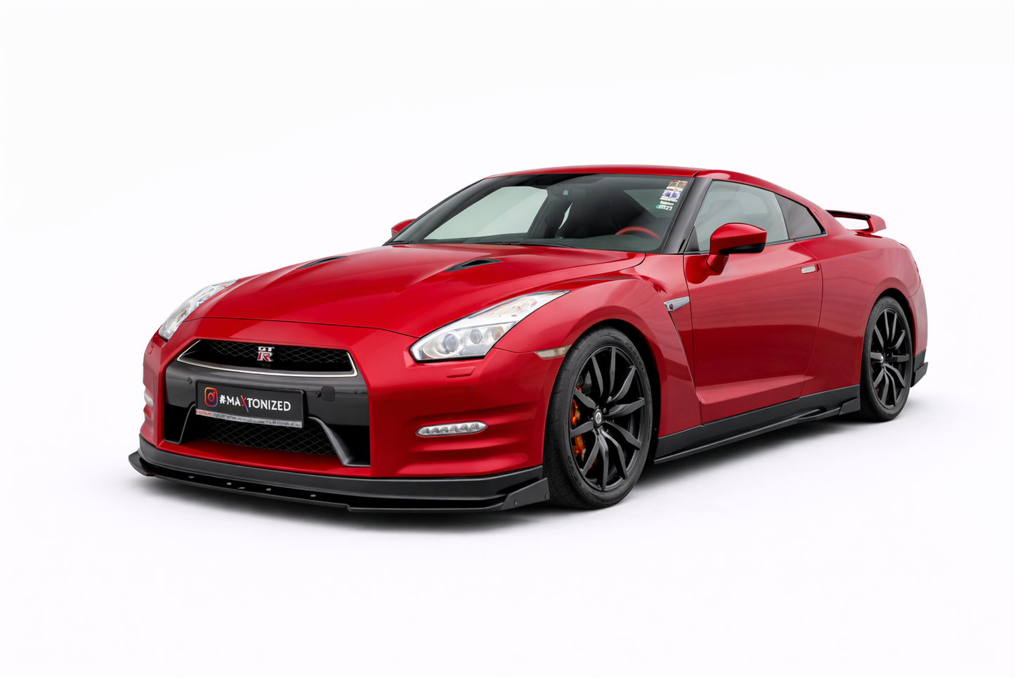 💫ART.9323 Splitter Anteriore + Flaps per Nissan GTR R35 Facelift 2011-2016💫
