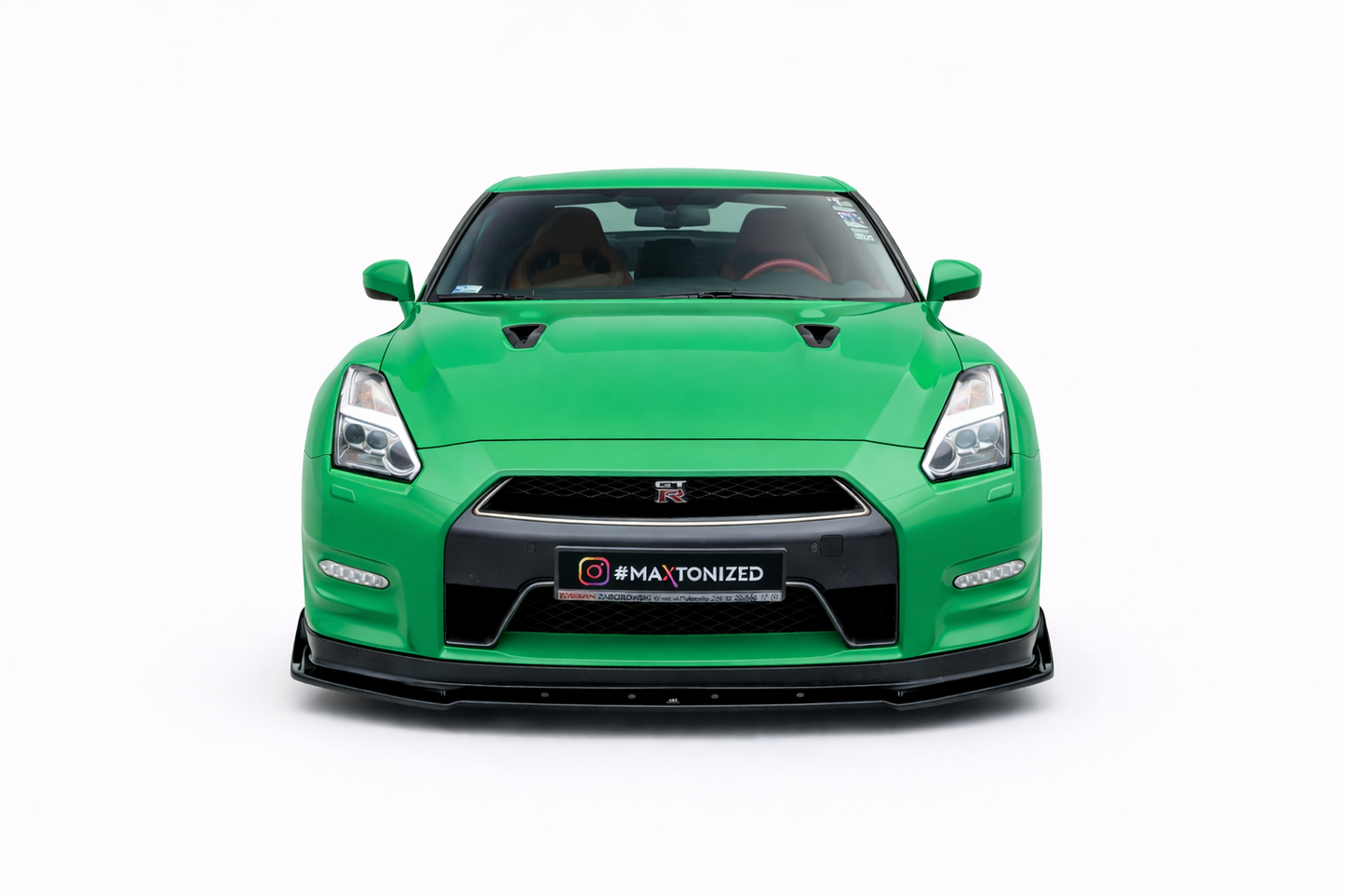 💫ART.9323 Splitter Anteriore + Flaps per Nissan GTR R35 Facelift 2011-2016💫