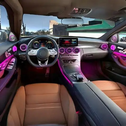 💕Kit aggiornamento 64 colori illuminazione ambiente Mercedes GLC AMG X253💕