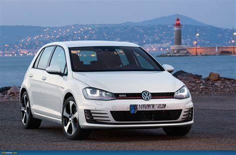 Left Front Headlights for VW Golf 7 2012-2017 Xenon D3S H7 LWR Engine 