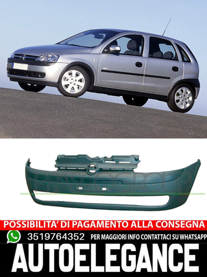 Paraurti Prasco Anteriore Per Opel Corsa C CON PRIMER MOD. > 06/02 1400232