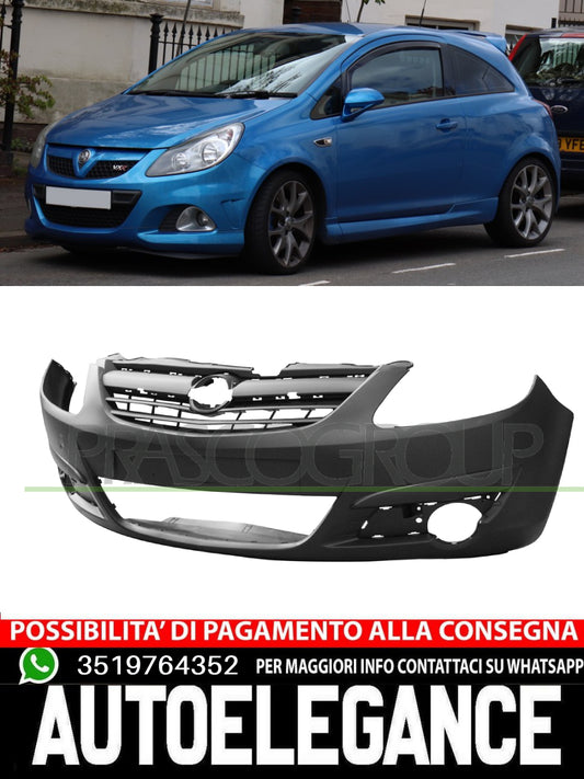 Paraurti Prasco Premium certified CON PRIMER GRIGLIA per Opel 93189721