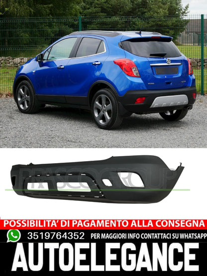 Paraurti Prasco Posteriore NERO/GOFFRATO CON TRACCE PDC per OPEL MOKKA 1404618