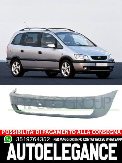 Paraurti Prasco Anteriore PARZIALMENTE PRIMER Per Opel Zafira A 1400132