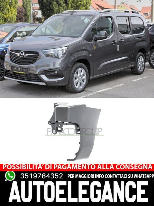 Paraurti Prasco Posteriore Sx Sinistro per OPEL COMBO E VAN 03/18-   3560386
