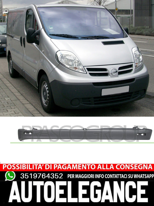 Paraurti Prasco Posteriore per NISSAN PRIMASTAR OPEL VIVARO A RENAULT TRAFIC