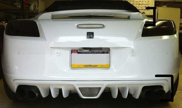 ❤️Diffusore Posteriore Compatibile per Opel GT – Look Sportivo❤️