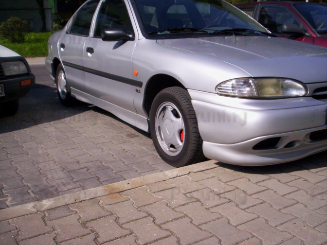❤️Minigonne Laterali Compatibili con FORD MONDEO 1993–1996 Ver. 1  ❤️