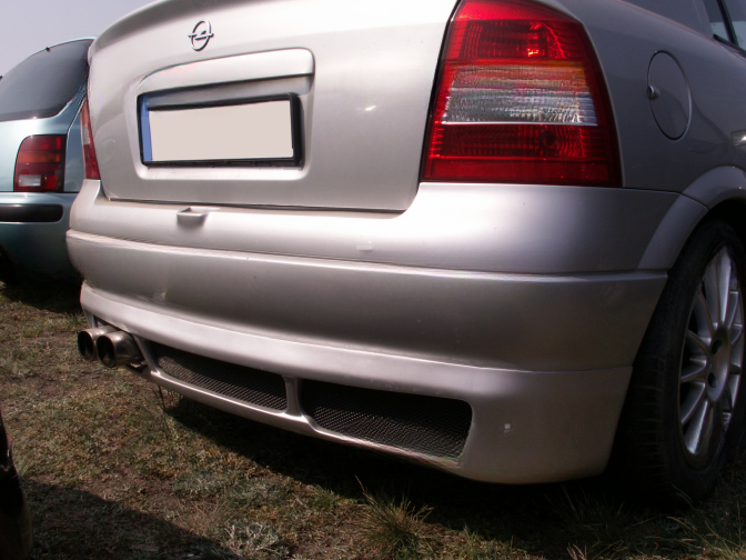 ❤️Spoiler Paraurti Posteriore Compatibile per OPEL Astra G HB Versione 1❤️