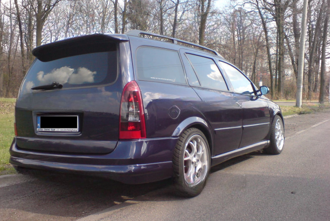 ❤️Spoiler Paraurti Posteriore Compatibile per OPEL Astra G Kombi❤️