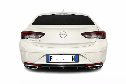 💫ART.0435 DIFFUSORE POSTERIORE PER OPEL INSIGNIA B 2018+ NERO LUCIDO💫