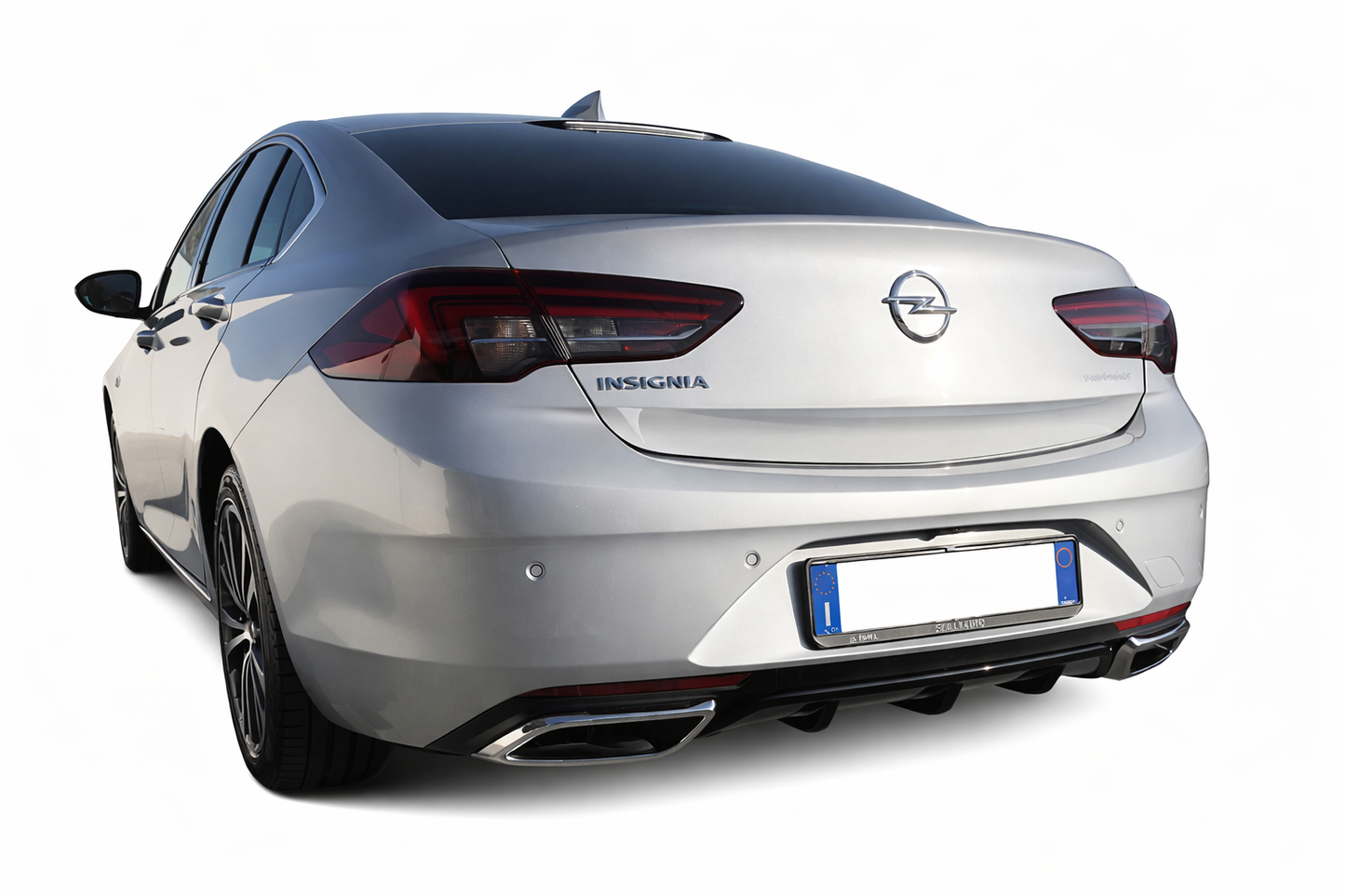 💫ART.0435 DIFFUSORE POSTERIORE PER OPEL INSIGNIA B 2018+ NERO LUCIDO💫