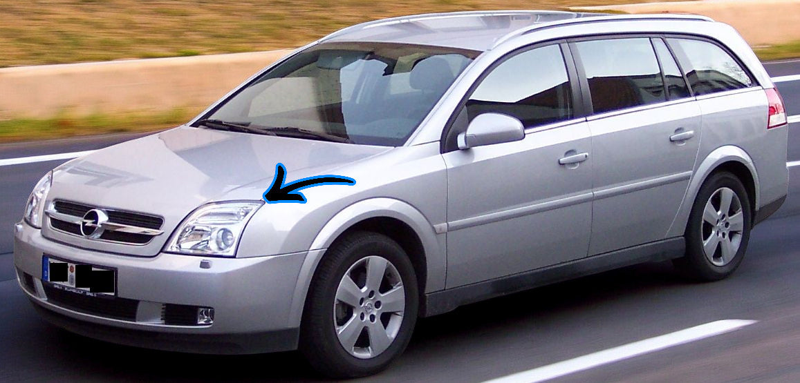 🔥Headlights suitable for Opel Vectra C (04.2002-05.2005) Black🔥