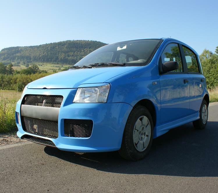 ART.4451 Minigonne Laterali per FIAT PANDA 169 03-12