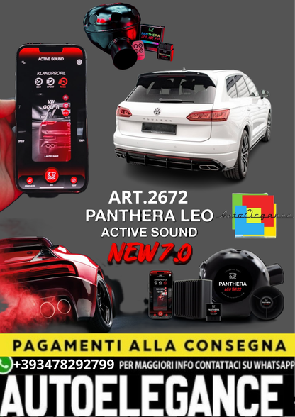 💥ART.2672 PANTHERA SOUND SYSTEM ADATTO PER VOLKSWAGEN TOUAREG R-LINE MK3💥