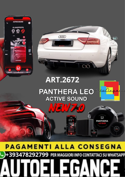 🔥ART.2672 PANTHERA SOUND SYSTEM ADATTO PER AUDI A5 8T FACELIFT🔥