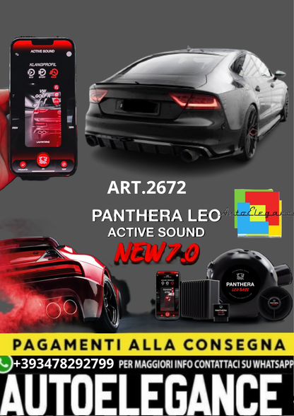 🔥ART.2672 PANTHERA SOUND SYSTEM ADATTO PER AUDI A7 S-LINE🔥