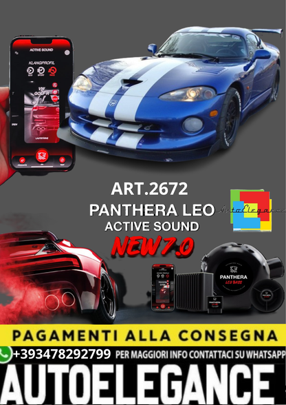 💥💣ART.2672 PANTHERA SOUND SYSTEM ADATTO PER DODGE VIPER GTS💣💥