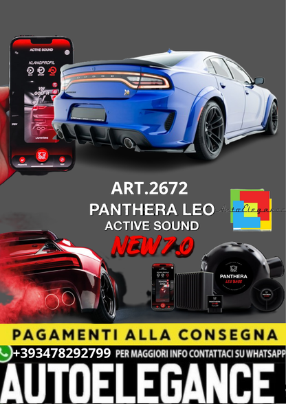 💥💣ART.2672 PANTHERA SOUND SYSTEM ADATTO PER DODGE CHARGER MK3💣💥