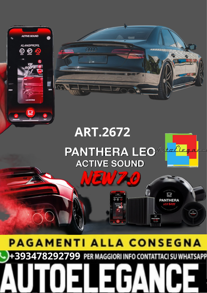 🔥ART.2672 PANTHERA SOUND SYSTEM ADATTO PER AUDI S8 D4 FACELIFT🔥