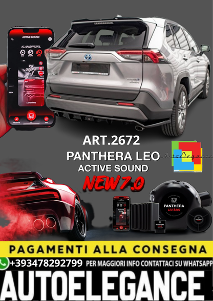 💥💣 ART.2672 PANTHERA SOUND SYSTEM ADATTO PER TOYOTA RAV4 MK5💣💥