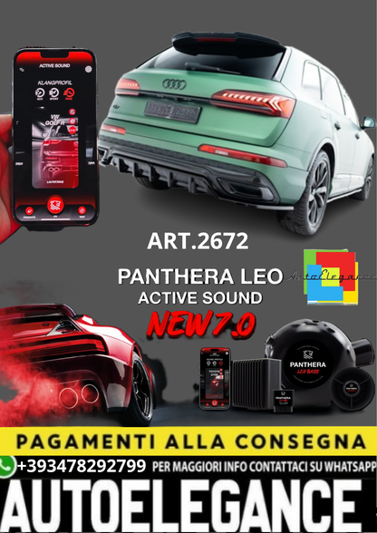 🔥ART.2672 PANTHERA SOUND SYSTEM ADATTO PER AUDI Q7 S-LINE Mk2 FACELIFT 🔥