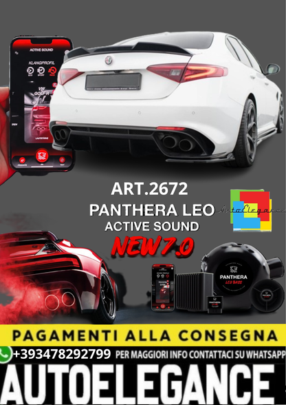 💥💣 ART.2672 PANTHERA SOUND SYSTEM ADATTO PER ALFA ROMEO GIULIA💣💥