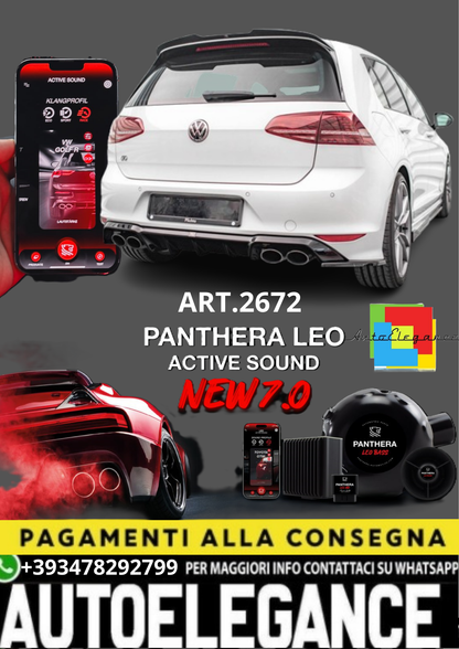 💥ART.2672 PANTHERA SOUND SYSTEM ADATTO PER VOLKSWAGEN GOLF R MK7💥