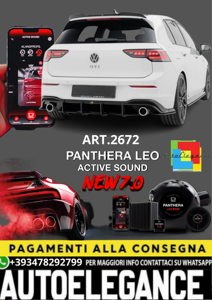 💥ART.2672 PANTHERA SOUND SYSTEM ADATTO PER VOLKSWAGEN GOLF GTI MK8💥