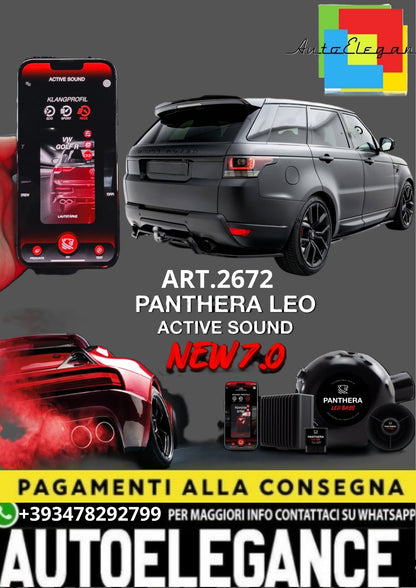 💥ART.2672 PANTHERA SOUND SYSTEM ADATTO PER  LAND ROVER RANGE ROVER SPORT MK-2💥