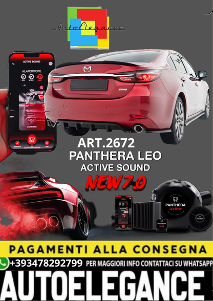 🎀ART.2672 PANTHERA SOUND SYSTEM ADATTO PER Mazda 6 Berlina Mk3 Facelift🎀