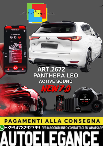 🎀ART.2672 PANTHERA SOUND SYSTEM ADATTO PER Mazda CX-60 Mk1🎀