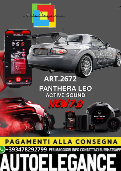 🎀ART.2672 PANTHERA SOUND SYSTEM ADATTO PER Mazda MX5 Hardtop NC(MK3)🎀
