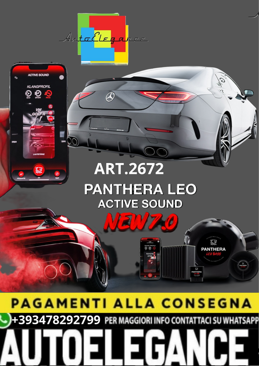 🎀ART.2672 PANTHERA SOUND SYSTEM ADATTO PER  Mercedes-AMG CLS 53 C257🎀