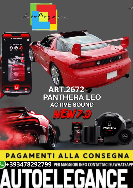 🎀ART.2672 PANTHERA SOUND SYSTEM ADATTO PER MITSUBISHI 3000 GT 🎀