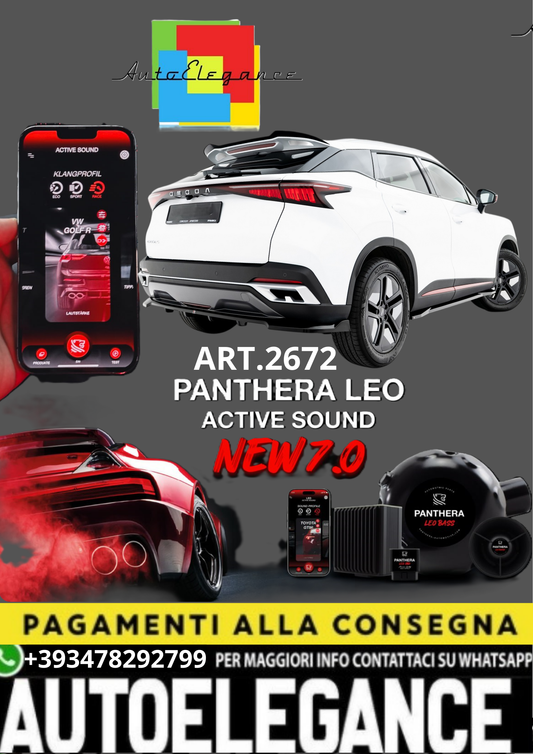 🎀ART.2672 PANTHERA SOUND SYSTEM ADATTO PER  Omoda 5 Mk1🎀