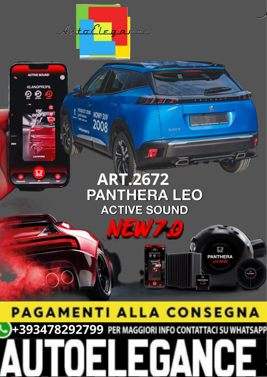 🎀ART.2672 PANTHERA SOUND SYSTEM ADATTO PER   Peugeot 2008 Mk2🎀