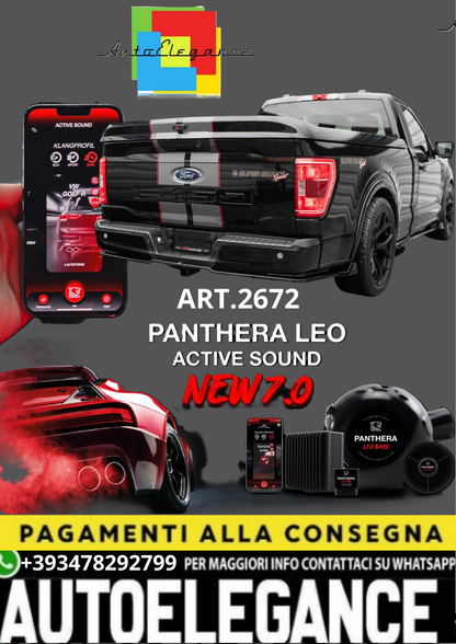 🎀ART.2672 PANTHERA SOUND SYSTEM ADATTO PER Shelby F150 Super Snake🎀