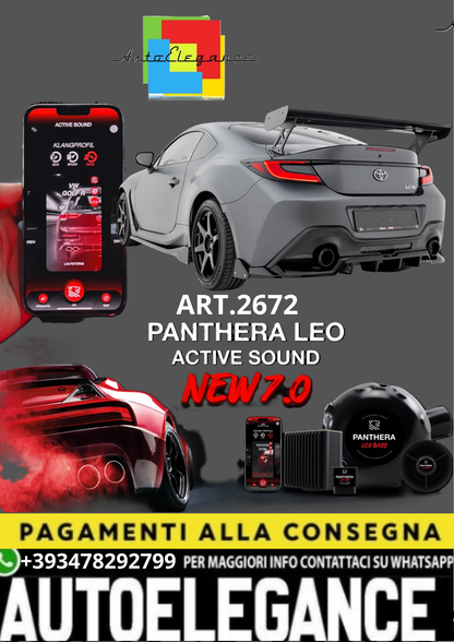 🎀ART.2672 PANTHERA SOUND SYSTEM ADATTO PER Montanti Toyota GR86 / Subaru BRZ🎀