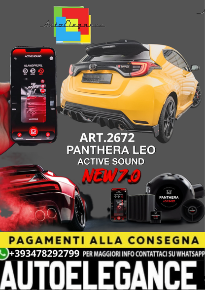 🎀ART.2672 PANTHERA SOUND SYSTEM ADATTO PER Toyota GR Yaris Mk4🎀