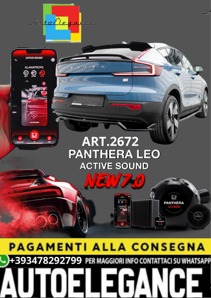 🎀ART.2672 PANTHERA SOUND SYSTEM ADATTO PER Volvo C40 Mk1🎀